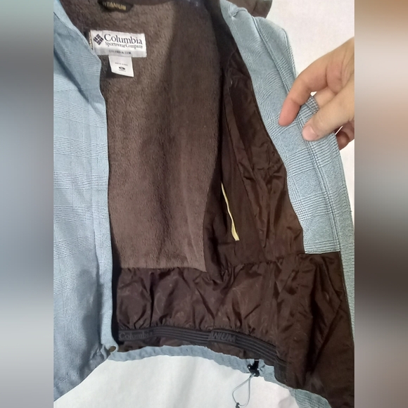 Columbia Womens Blue Titanium Omni Tech Interchange Coat Size XL - Picture 11 of 15